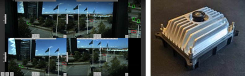 Advanced AI features running on Synclair Vision’s camera system and first product demo developed
