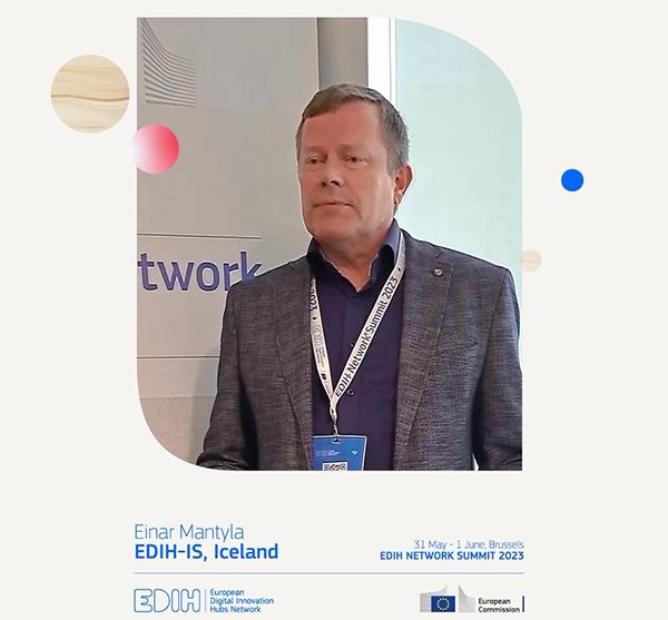 Building a digital Europe: interview with Einar Mantyla / EDIH Iceland 