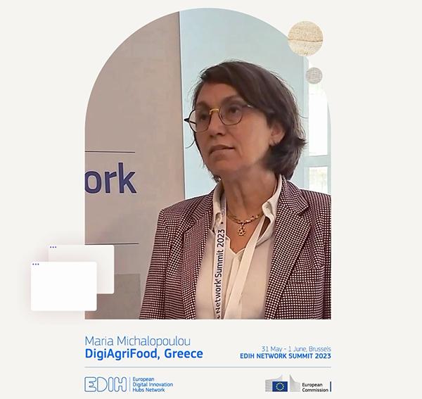 Interview with Maria Michalopoulou / DigiAgriFood